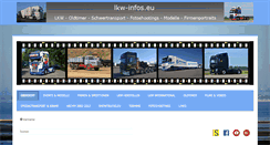 Desktop Screenshot of lkw-infos.eu